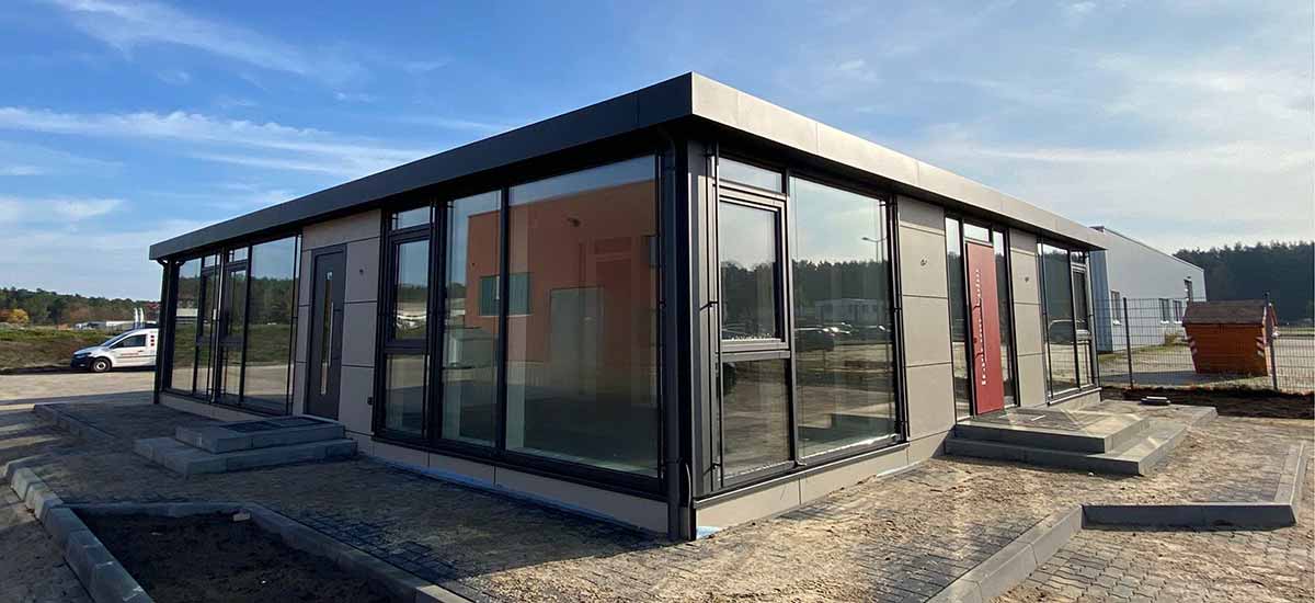 Neubau eines Bürogebäudes in Spreenhagen – Planwerk Architekturbüro