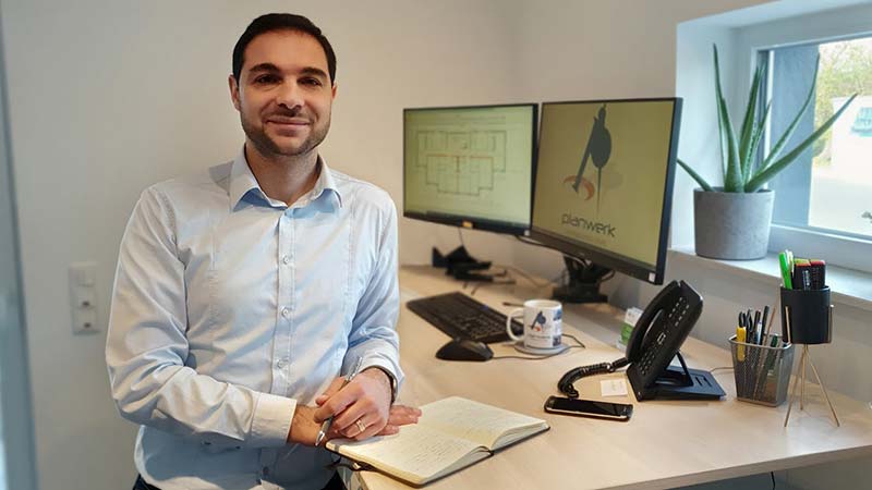 Fatih Ünal – Geschäftsführer des Planwerk Architekturbüros in Haiger